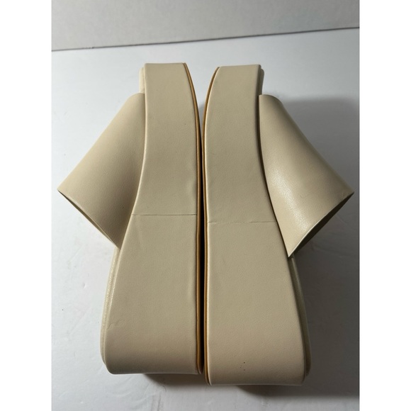 Princess Polly Cream Mules Modern Design - Picture 6 of 8